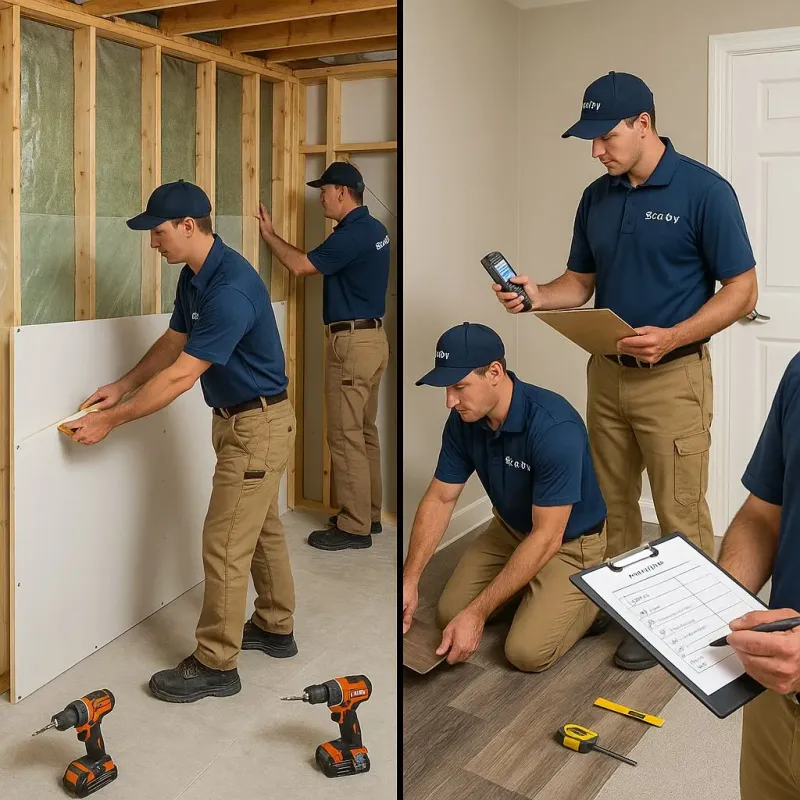 Repairs and Reconstruction process in Dumont, NJ