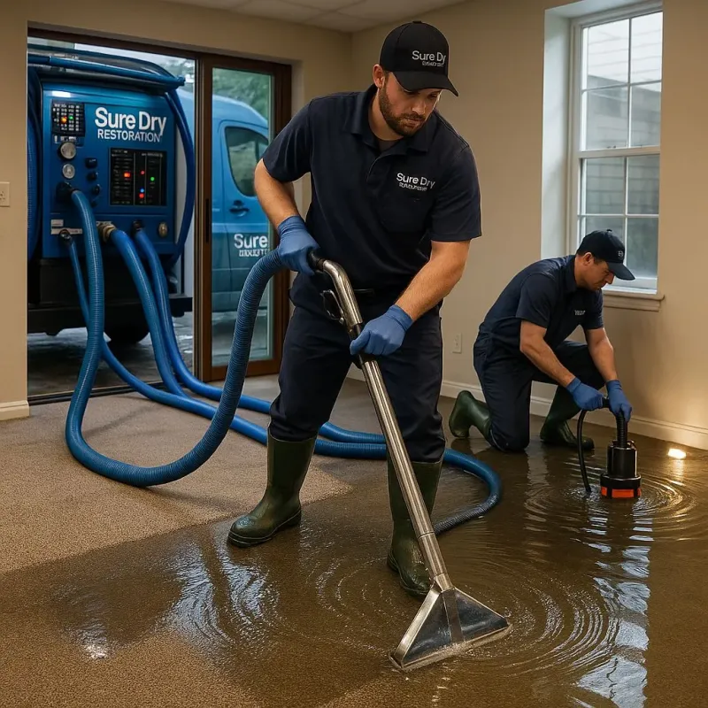 Water Extraction and Removal process in Dumont, NJ